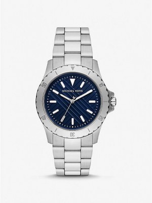 Relógios Michael Kors Slim Everest Prateadas | 630489-QTY