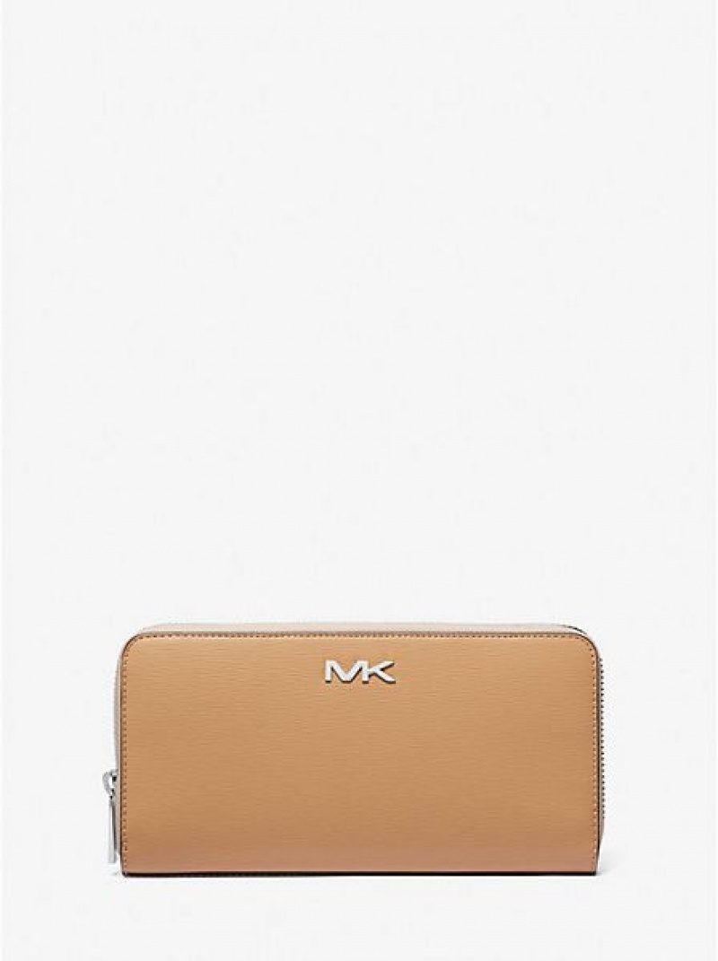 Carteiras Michael Kors Cooper Textured Faux Couro Smartphone Marrom | 695104-HYQ