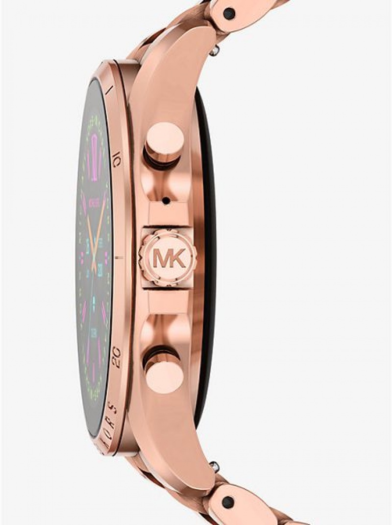 Relógios Michael Kors Gen 6 Bradshaw Smart Rosa Douradas | 489762-CZK