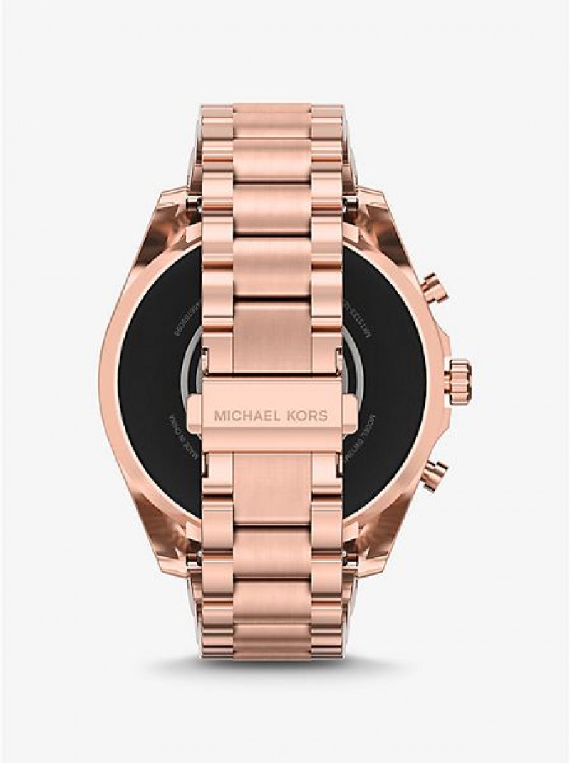 Relógios Michael Kors Gen 6 Bradshaw Smart Rosa Douradas | 489762-CZK