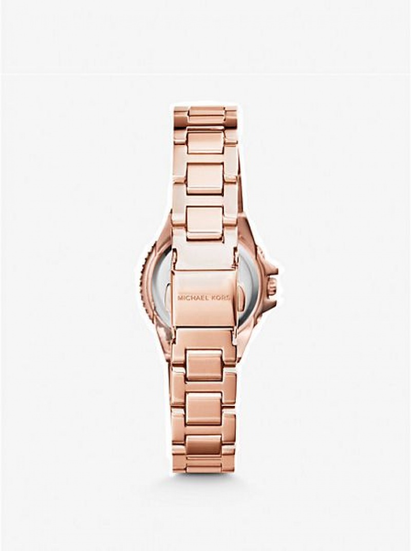 Relógios Michael Kors Petite Camille Rosa Douradas | 782149-XRH